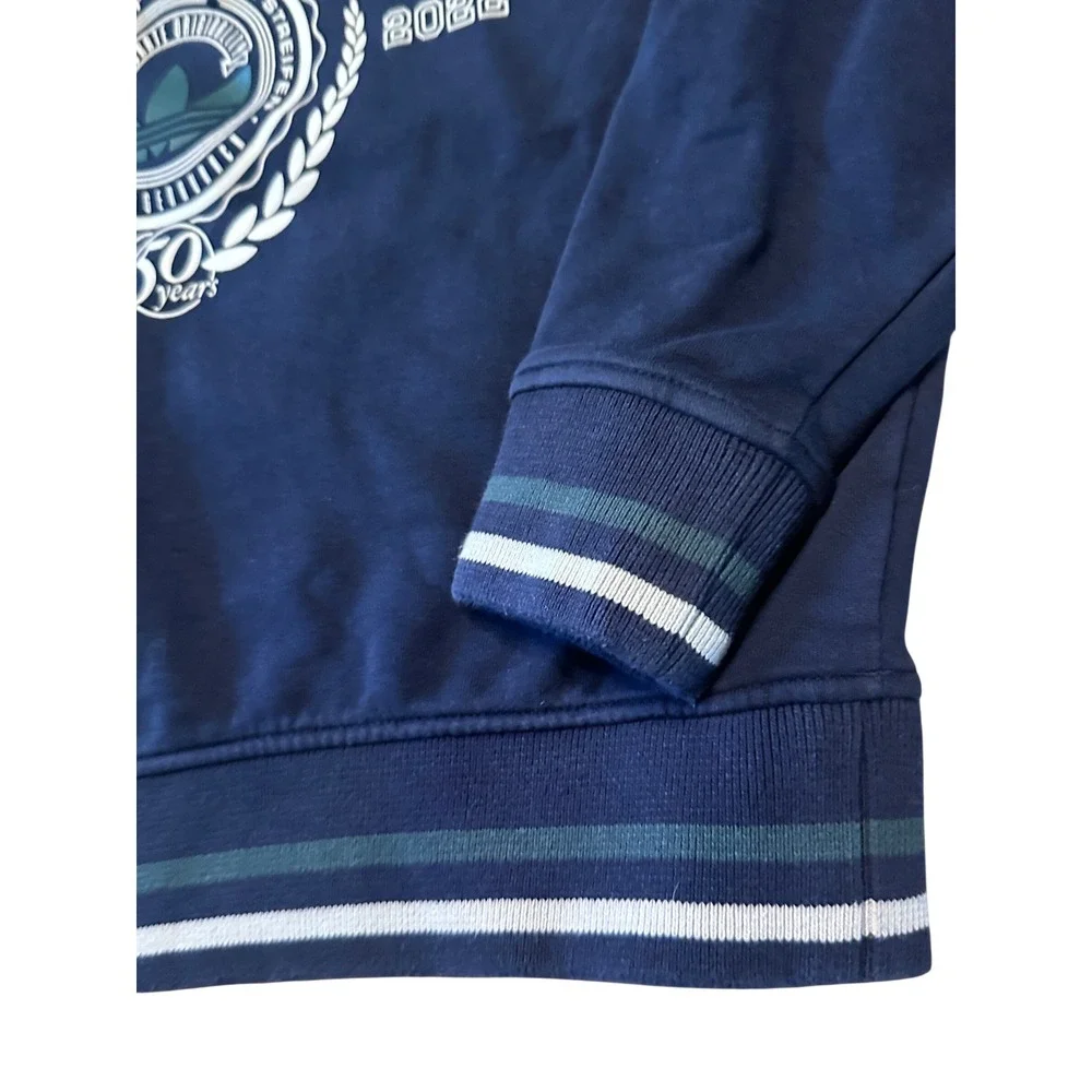 Adidas Originals 50 Years Anniversary Hoodie Navy Blue Collegiate‎ Small